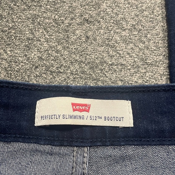 Levi's Women's Boot Cut Jeans - Dark Blue - Picture 4 of 11